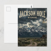 Carte Postale Jackson Hole Wyoming (Devant / Derrière)