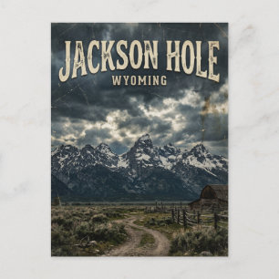 Carte Postale Jackson Hole Wyoming