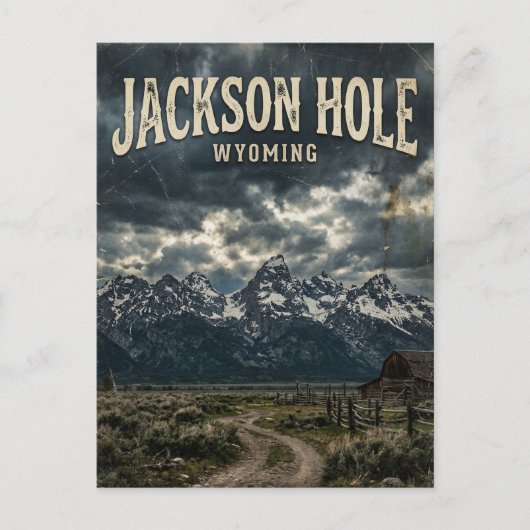 Carte Postale Jackson Hole Wyoming (Devant)