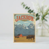 Carte Postale Jackson, WY (Debout devant)