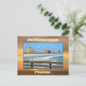 Carte Postale Jacksonville Beach, Floride (Debout devant)