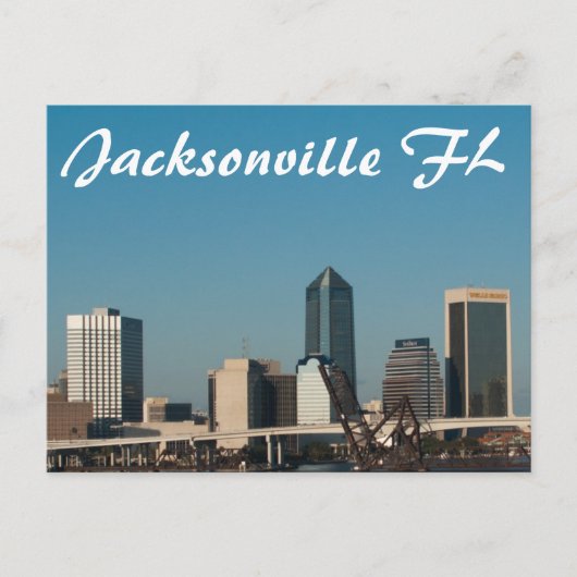 Carte Postale Jacksonville FL (Devant)