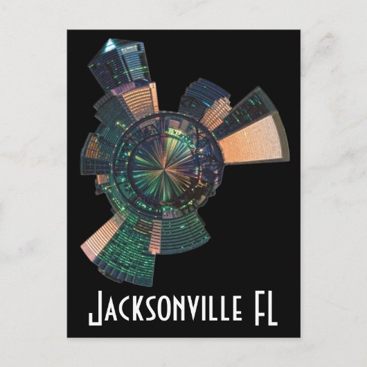 Carte Postale Jacksonville FL (Devant)