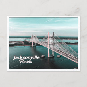 CARTE POSTALE JACKSONVILLE FLORIDA - PONT DAMES POINT