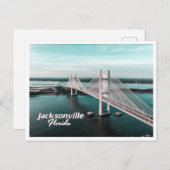CARTE POSTALE JACKSONVILLE FLORIDA - PONT DAMES POINT (Devant / Derrière)