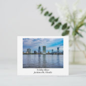 Carte Postale Jacksonville Florida Soirée (Debout devant)