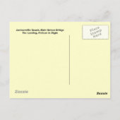 Carte Postale Jacksonville, Floride (Dos)