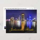 Carte Postale Jacksonville, Floride, États-Unis (Devant / Derrière)