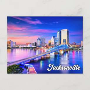 Carte Postale Jacksonville, Floride, États-Unis