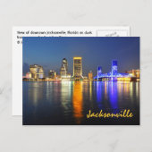Carte Postale Jacksonville, Floride, États-Unis (Devant / Derrière)