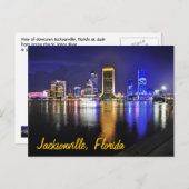 Carte Postale Jacksonville, Floride, États-Unis (Devant / Derrière)