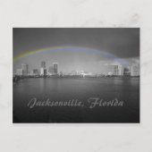 Carte Postale Jacksonville, Floride Rainbow (Devant)