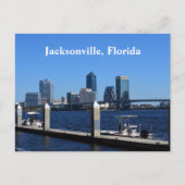 Carte Postale Jacksonville, Floride Riverfront (Devant)