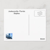 Carte postale Jacksonville, Floride Skyline (Dos)