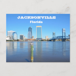 Carte postale Jacksonville, Floride Skyline