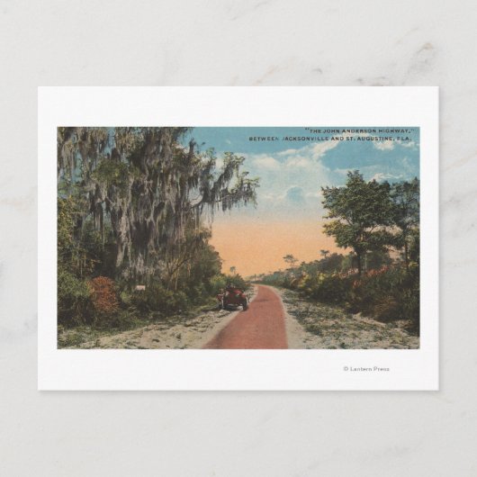 Carte Postale Jacksonville, Floride - Vue de John Anderson (Devant)