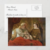 Carte Postale Jacob Bénissant Les Fils De Joseph (Devant / Derrière)