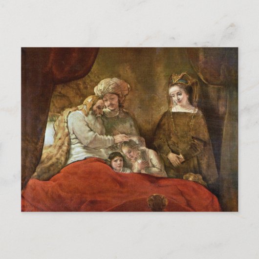 Carte Postale Jacob Bénissant Les Fils De Joseph (Devant)