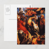 Carte Postale Jacob Jordaens - Le martyre de Sainte-Apollonie (Devant / Derrière)