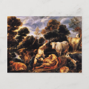 Carte Postale Jacob Jordaens - Mercure tuant Argos