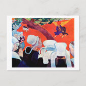 Carte Postale Jacob Lutte avec l'Ange, Gauguin (Devant)