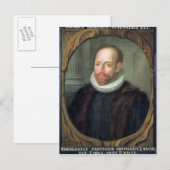 Carte Postale Jacobus Arminius, professeur de théologie (Devant / Derrière)