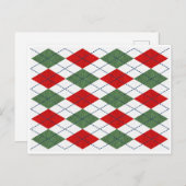 Carte Postale Jacquard de Noël (Devant / Derrière)