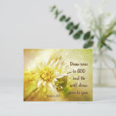 Carte Postale Jacques 4:8 Il s'approchera de Dieu, Il s'approche (Debout devant)