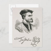 Carte Postale Jacques Cartier (Devant / Derrière)