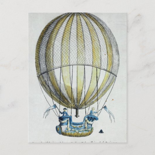 Carte Postale Jacques Charles et Nicholas Robert's Balloon (Devant)