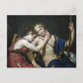 Carte Postale Jacques David - Adieu de Telemachus et Eucharis (Devant)