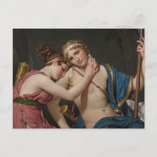 Carte Postale Jacques David Farewell De Telemachus Et Eucharis (Devant)