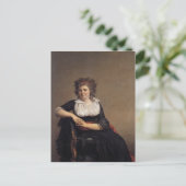 Carte Postale Jacques David- Robertine Tourteau (Debout devant)