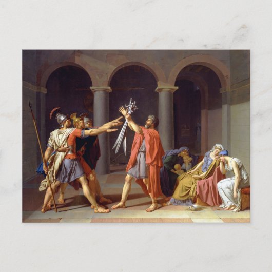 Carte Postale Jacques-Louis David Art (Devant)