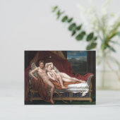 Carte Postale Jacques-Louis David Cupid et Psyche (Debout devant)