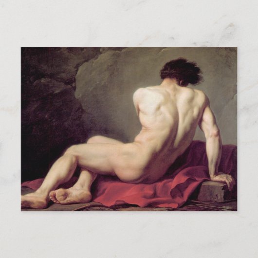Carte Postale Jacques-Louis David - Patrocles (Devant)