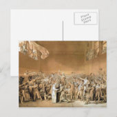 Carte Postale Jacques-Louis - Serment de Tennis, le 20 juin 1789 (Devant / Derrière)