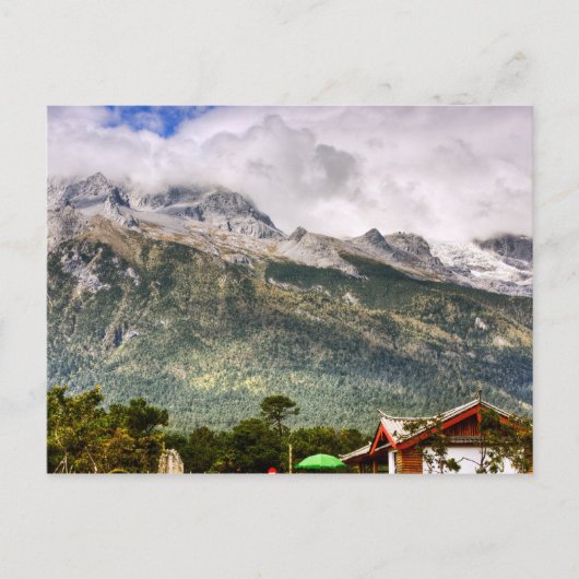 Carte Postale Jade Dragon Snow Mountain (Devant)