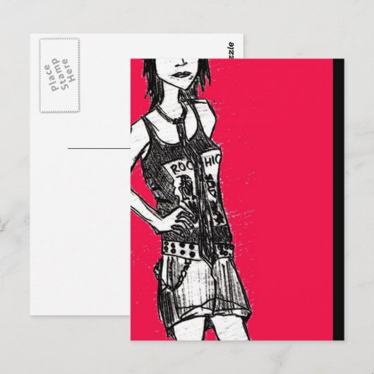 Carte postale Jade | EL (Devant / Derrière)