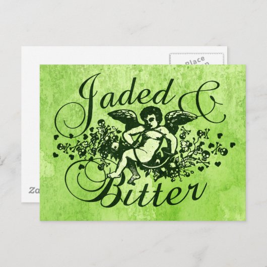 Carte Postale Jaded et Bitter (Devant / Derrière)