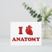 Carte Postale j'adore anatomy2 (Debout devant)