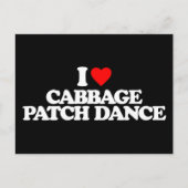 CARTE POSTALE J'ADORE CABBAGE PATCH DANCE (Devant)