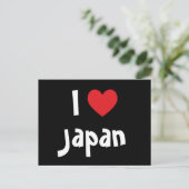 Carte Postale J'adore Japon (Debout devant)
