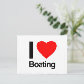 Carte Postale j'adore la navigation (Debout devant)