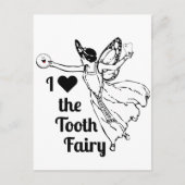 Carte Postale J'adore la petite souris ! (Devant)