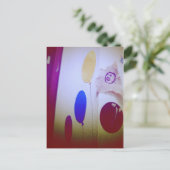 Carte Postale J'adore le Courrier - Ballons (Debout devant)