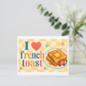 Carte Postale "J'adore le pain perdu" (Debout devant)