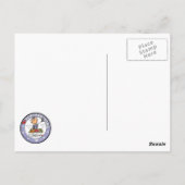 Carte Postale J'adore le scrapbooking (Dos)