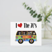 Carte Postale J'adore les années 70 (Debout devant)