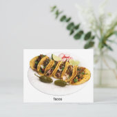 Carte Postale j'adore les tacos (Debout devant)